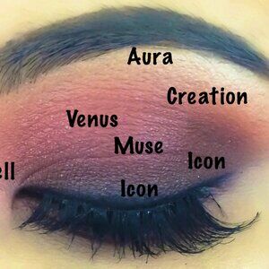 The Lime Crime Venus I Palette Grunge Palette 90s Vibe 100% Vegan PETA Certified